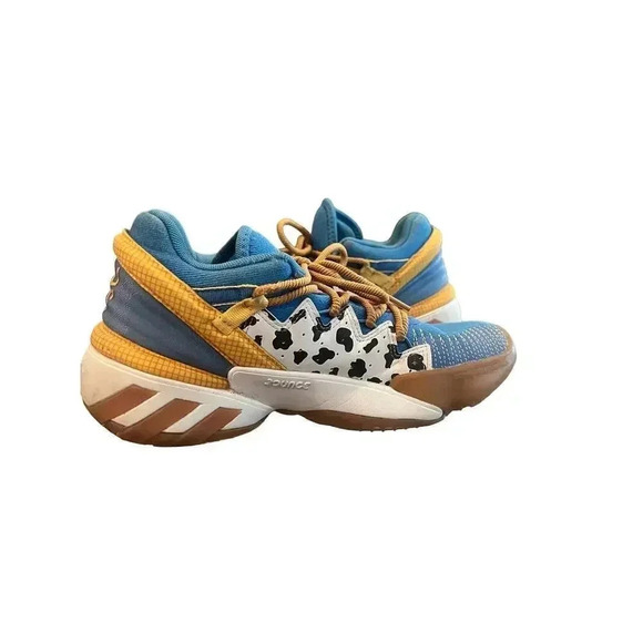 ADIDAS and D.O.M. #2 TOYSTORY WOODY SNEAKERS SIZE 6 - Picture 3 of 9
